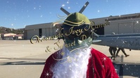 Santa prepares to fly with HMLAT-303