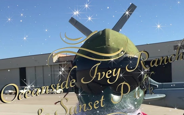 Santa prepares to fly with HMLAT-303