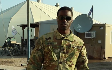 Spc. Desmond Glaze / Holiday Season