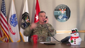 NORAD and USSPACECOM Discuss NORAD Tracks Santa (Short)