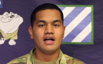 Spc. Ain Dribo's Holiday Shoutout