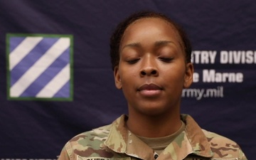 Spc. Ivory Shepard's Holiday Shoutout