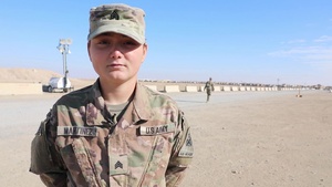 Sgt. Sofia Martinez Holiday Greeting