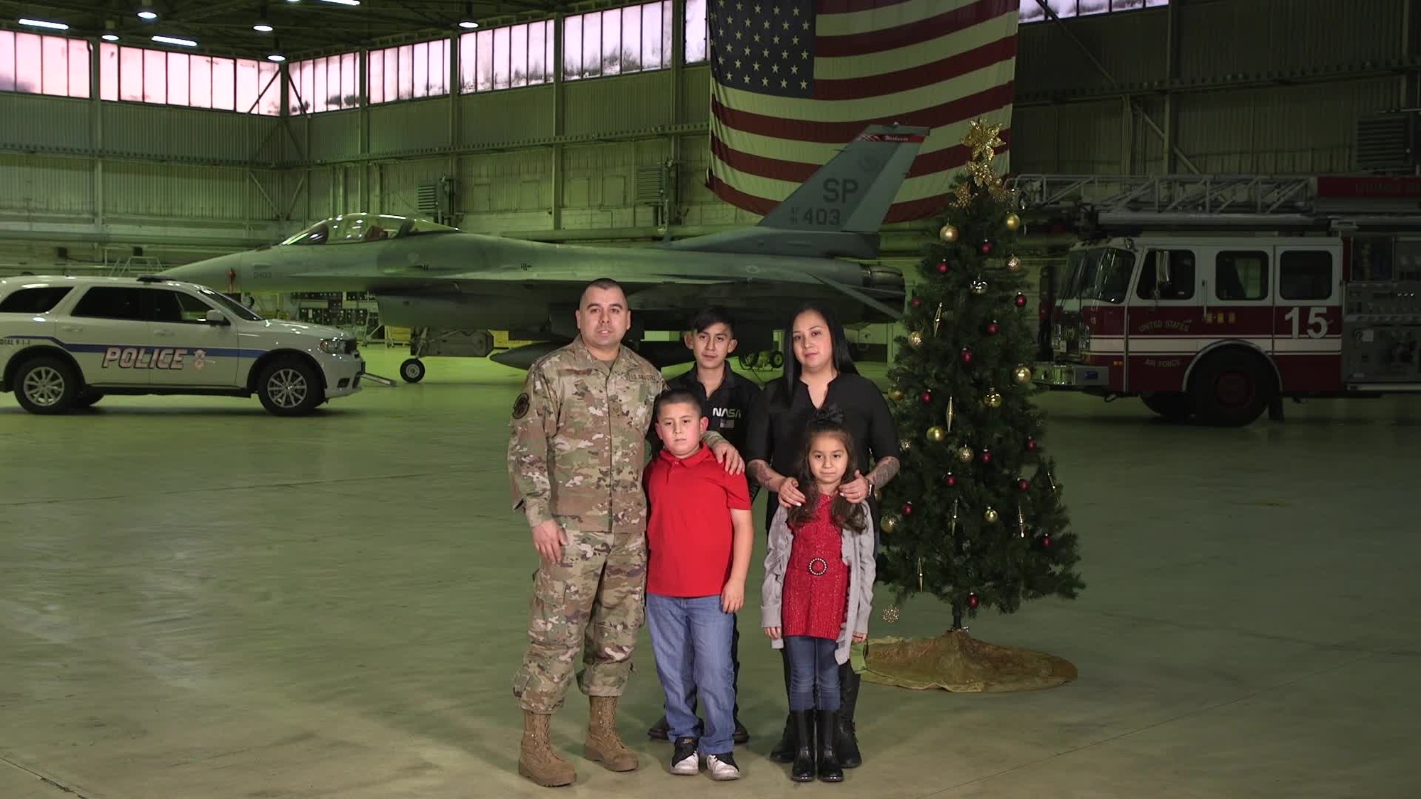 Seasons greetings from the Molina family, stationed at Spangdahlem Air Base, Germany.
