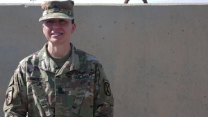 Sgt. Maj. Vitalia Sanders Shoutout