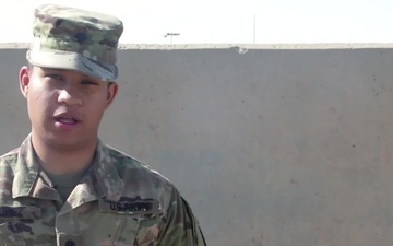 Spc. Brandon Lopez Shoutout