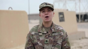 Spc. Taylor Oakes Go Army Shoutout