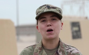 Spc. Taylor Oakes Go Army Shoutout