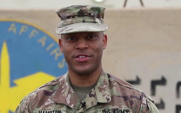 Sgt. Vontrae Hampton Go Army Shoutout