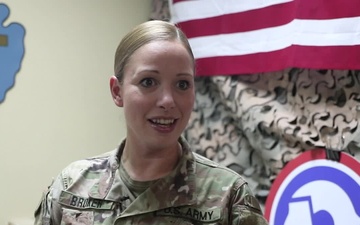 Staff Sgt. Daisy Broker Go Army Shoutout