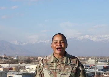 Chief Warrant Officer 3 Debra Smith Holiday Shout-out Killeen TX