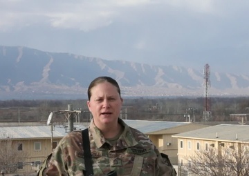 Master Sgt. Angela Fernandez Holiday Shout-out Taft, TN