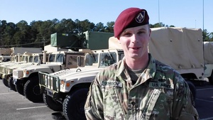Fort Bragg Paratrooper wishes family a happy holiday