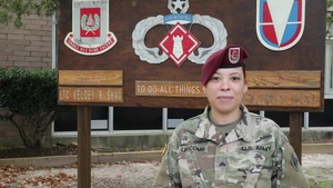 Fort Bragg Paratrooper wishes family a happy holiday