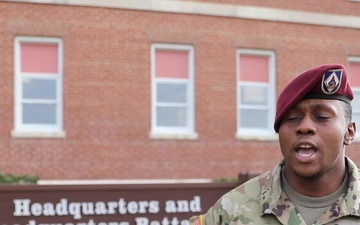 Fort Bragg Paratrooper wishes family a happy holiday