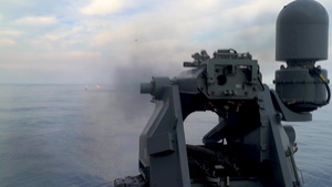 USS Carl Vinson (CVN 70) Conducts Live Fire Exercise