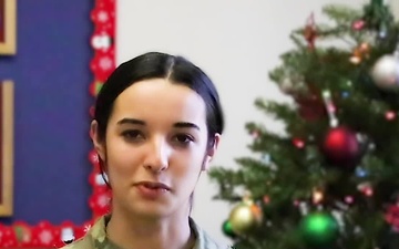 Fort Bragg Paratrooper wishes family a happy holiday