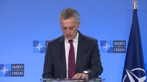Joint press point with NATO Secretary General and Portuguese Prime Minister (opening remarks)
