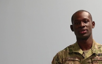 Pvt. Torean Foster Holiday Shout-out to Orlando, Florida