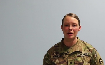 Spc. Kristine Hubbard Holiday Shout-out to Lancaster, Pennsylvania