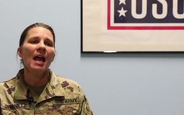 Staff Sgt. Tammy Symanietz Holiday Shout-out to St. Cloud, Minnesota