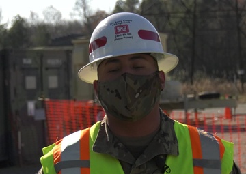 249th Engineer Battalion Trains with Private Utility Company