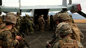 Forest Light: JGSDF’s 30th Infantry Regiment, 3/8 conduct MV-22 on and off drills B-Roll