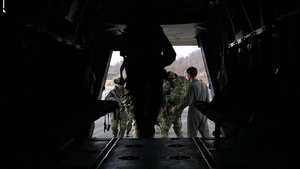 Forest Light: JGSDF’s 30th Infantry Regiment, 3/8 conduct MV-22 on and off drills b-roll