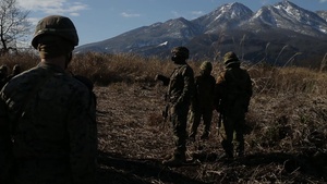 3/8 and JGSDF troops exchange defense tactics