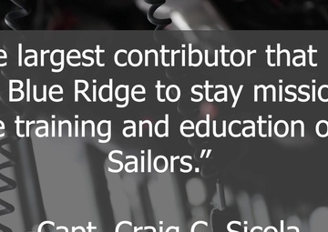 Blue Ridge’s First Underway After 50th Anniversary