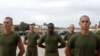 Alpha Company Motivational Run