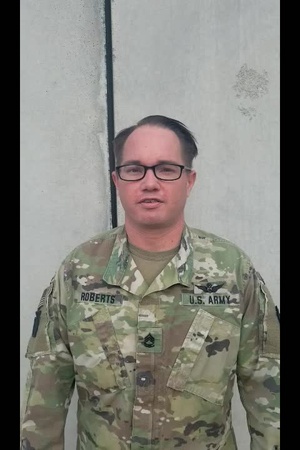 Sgt. 1st Class Jason Roberts / Holiday Season