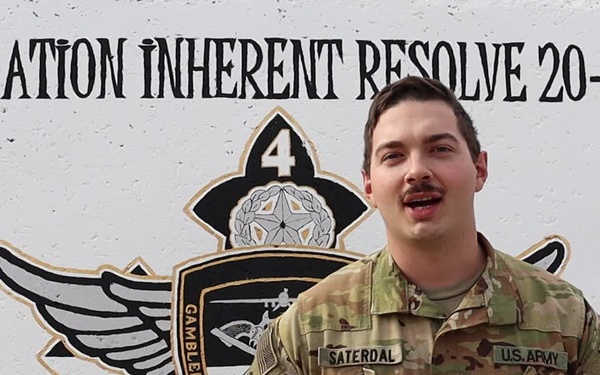 Pfc. Zachery Saterdal / Holiday Season