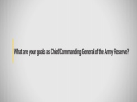 Get to know your commander:  Lt. Gen Jody Daniels Question #5