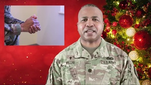 Chaplain (LTC) Phillip Willis Jr., Command Chaplain Military Intelligence Readiness Command Holiday Message