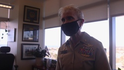 Captain Shelley Perkins talks about the first round of COVID-19 vaccination at Naval Hospital Camp Pendleton