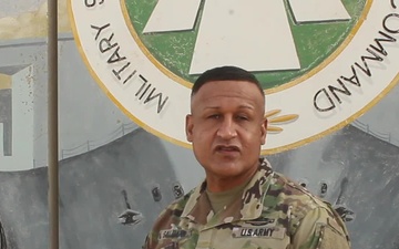 Command Sgt. Maj. Rafael Saldana, Seasons Greeting, Puerto Rico