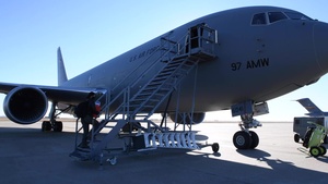 First in AETC: KC-46s refuel F-16 fighters