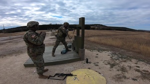 Army Reserve Soldiers conduct pre-mobilization training at Fort Hood