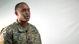 Capt Adams interview for COL Gaspard