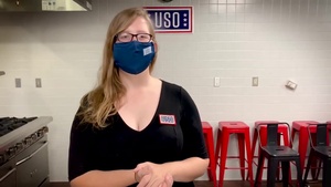 USO virtual cooking class
