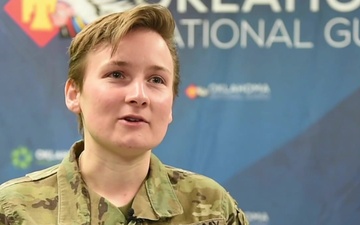 Interview: Spc. Lakin Wolf - OKNG COVID Vaccine Courier
