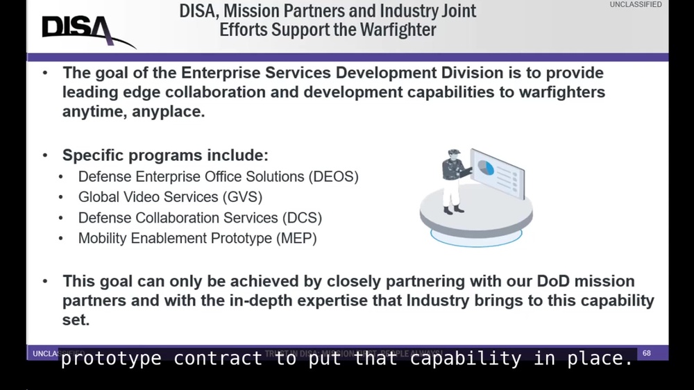 DVIDS Video Disa Forecast to Industry 2020 Brian Hermann