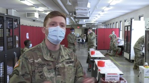 New York National Guard's Operation Inoculation Interview with Staff Sgt. Gamalski