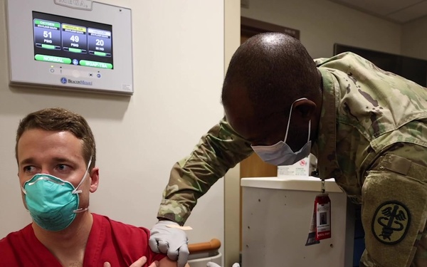 Pfizer-BioNTech COVID-19 Vaccine Arrives at Madigan