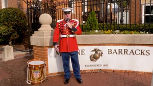 Little Drummer Boy sung by MGySgt Kevin Bennear, U.S. Marine Band