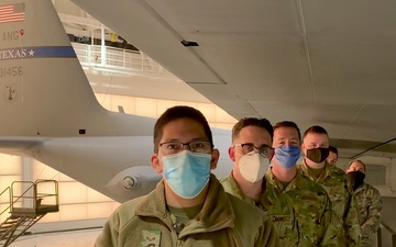 136th Airlift Wing Maintenance Group members 2020 Armed Forces Bowl shout-out