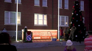 1st Theater Sustainment Command Tree lighting event 2020