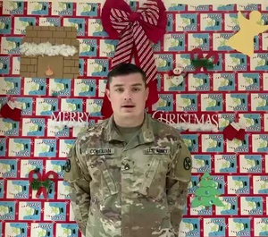 Staff Sergeant Stephen Coleman Holiday Greeting