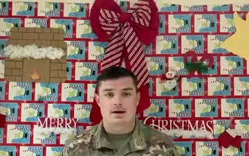 Staff Sergeant Stephen Coleman Holiday Greeting